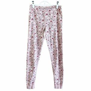 Hanna Andersson Mushroom Snail Floral Pyjama Pants Size 150cm